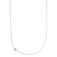 Elemental shortie - Amethyst | Verguld en zilver
